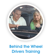 Behind the wheel lessons in California 